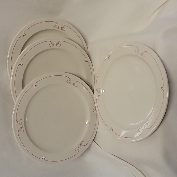 Vintage Syracuse China Restaurant Ware 31-D Plates, set of 4 - Picture 1 of 5